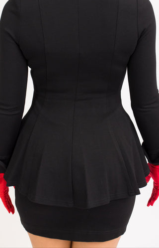 Sugar Society Skirt, BLACK
