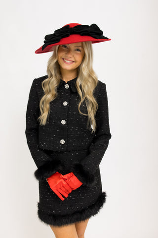 Refined Luxe Jacket, BLACK