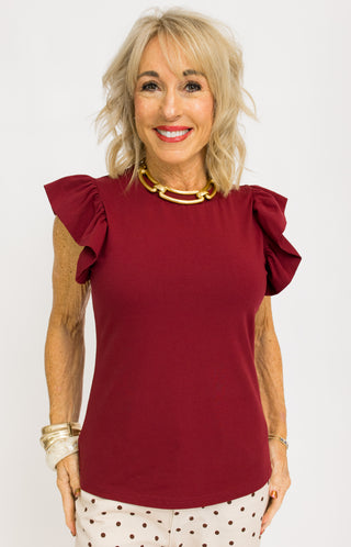 Wine & Roses Top