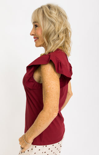 Wine & Roses Top