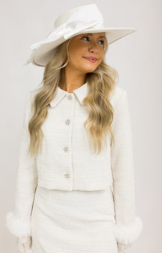 Refined Luxe Jacket, OFF WHITE