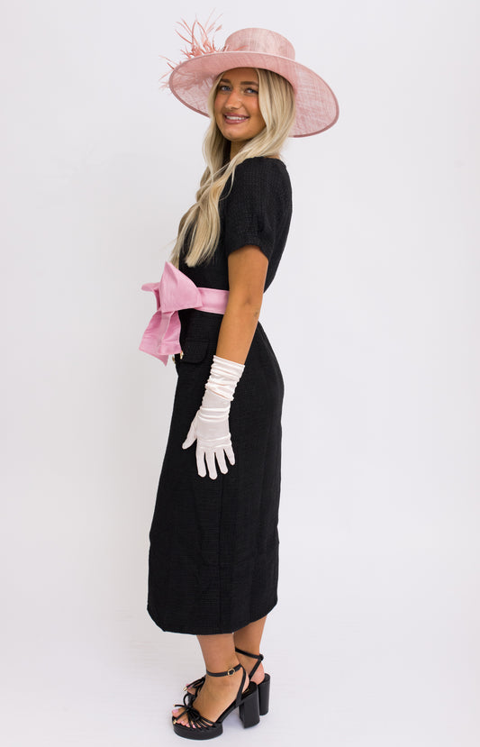 Blackout Beauty Midi Dress