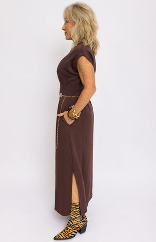 Western Whisper Midi Dress