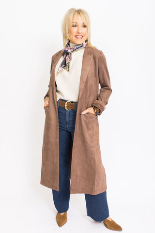 Sable Whisper Duster, DARK BROWN