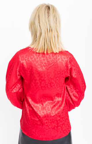 Wild Night Blouse, RED