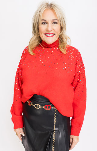Season's Sparkle Sweater