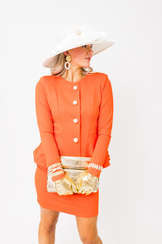 Posh Attitude Suit Jacket, MANDARIN