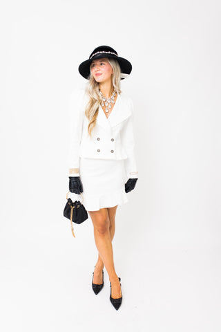 Splendid Suit Jacket, WHITE