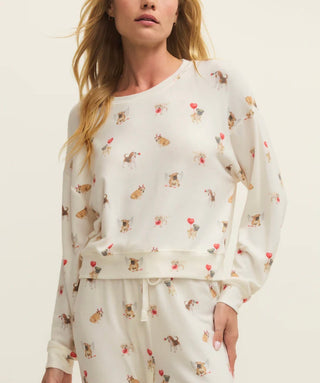 ZSUPPLY: Bisous Love Pup Top