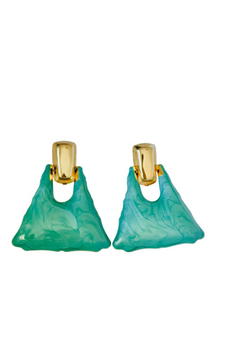 Vionne Earring, GREEN