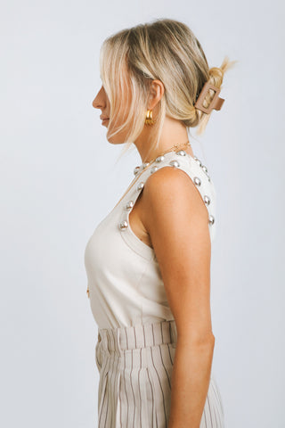 Belmont Top, ECRU