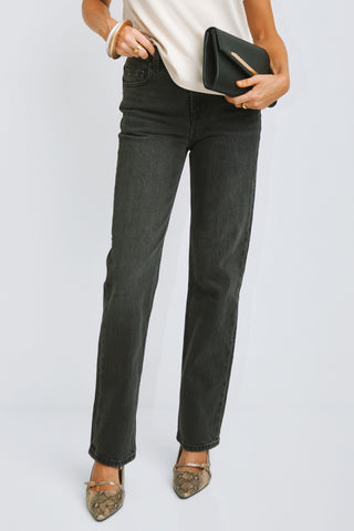 THE MUSE HIGH RISE STRAIGHT PANT