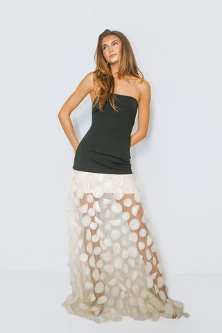 Midnight Disc Dress, APRICOT