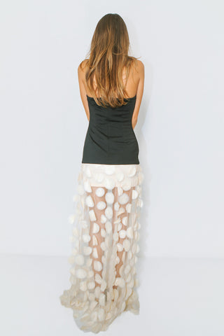 Midnight Disc Dress, APRICOT