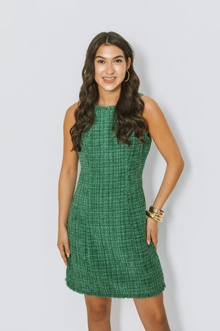 Boucle Society Mini Dress