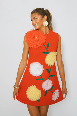Bloom Fiesta Mini Dress