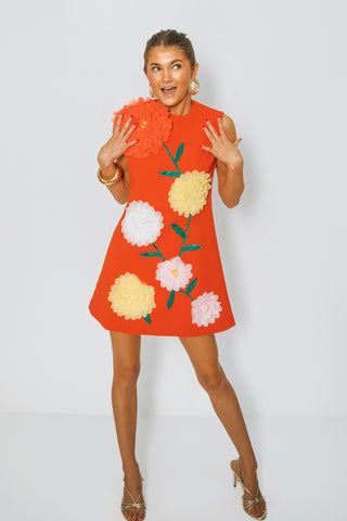 Bloom Fiesta Mini Dress