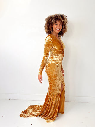 Real Legacy Maxi Dress, MARIGOLD