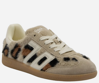 BACK 70: MOHAIR SNEAKER, CAMEL BUTTER