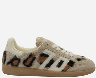 BACK 70: MOHAIR SNEAKER, CAMEL BUTTER