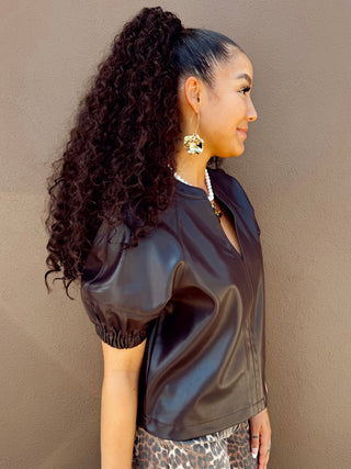 STEVE MADDEN: Roxanne Top, BROWN