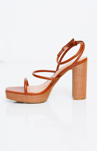 Angel Girl Heel, CHESTNUT - HerringStones
