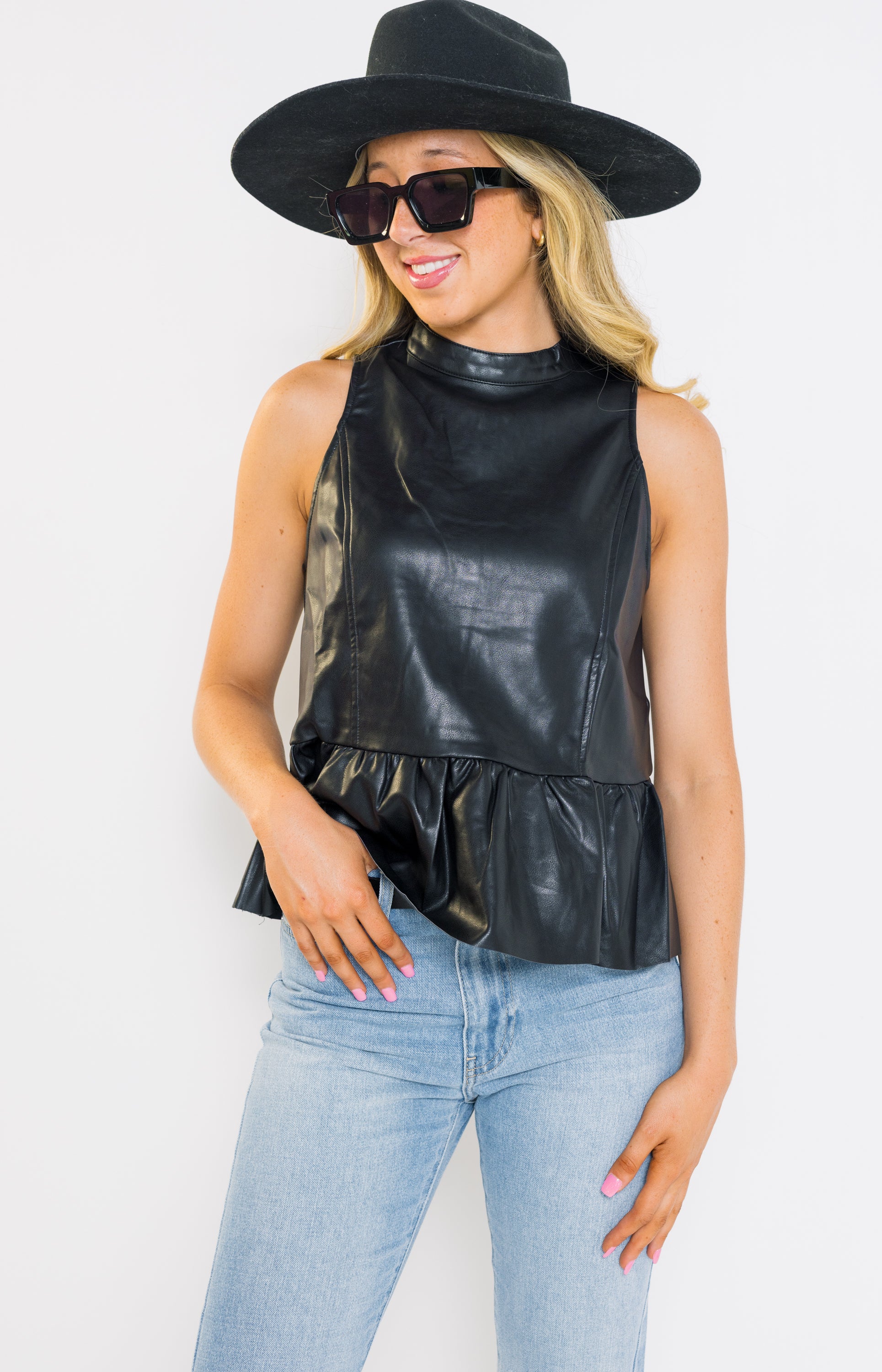 All About It Top, BLACK