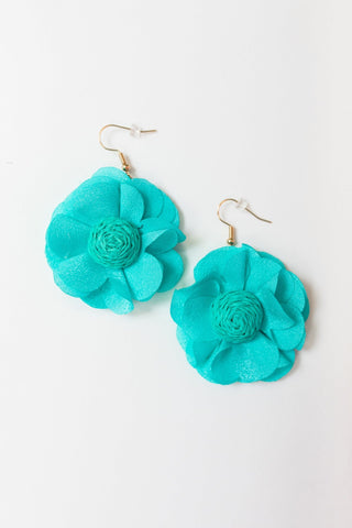 Bloom Season Earrings, TURQUOISE - HerringStones