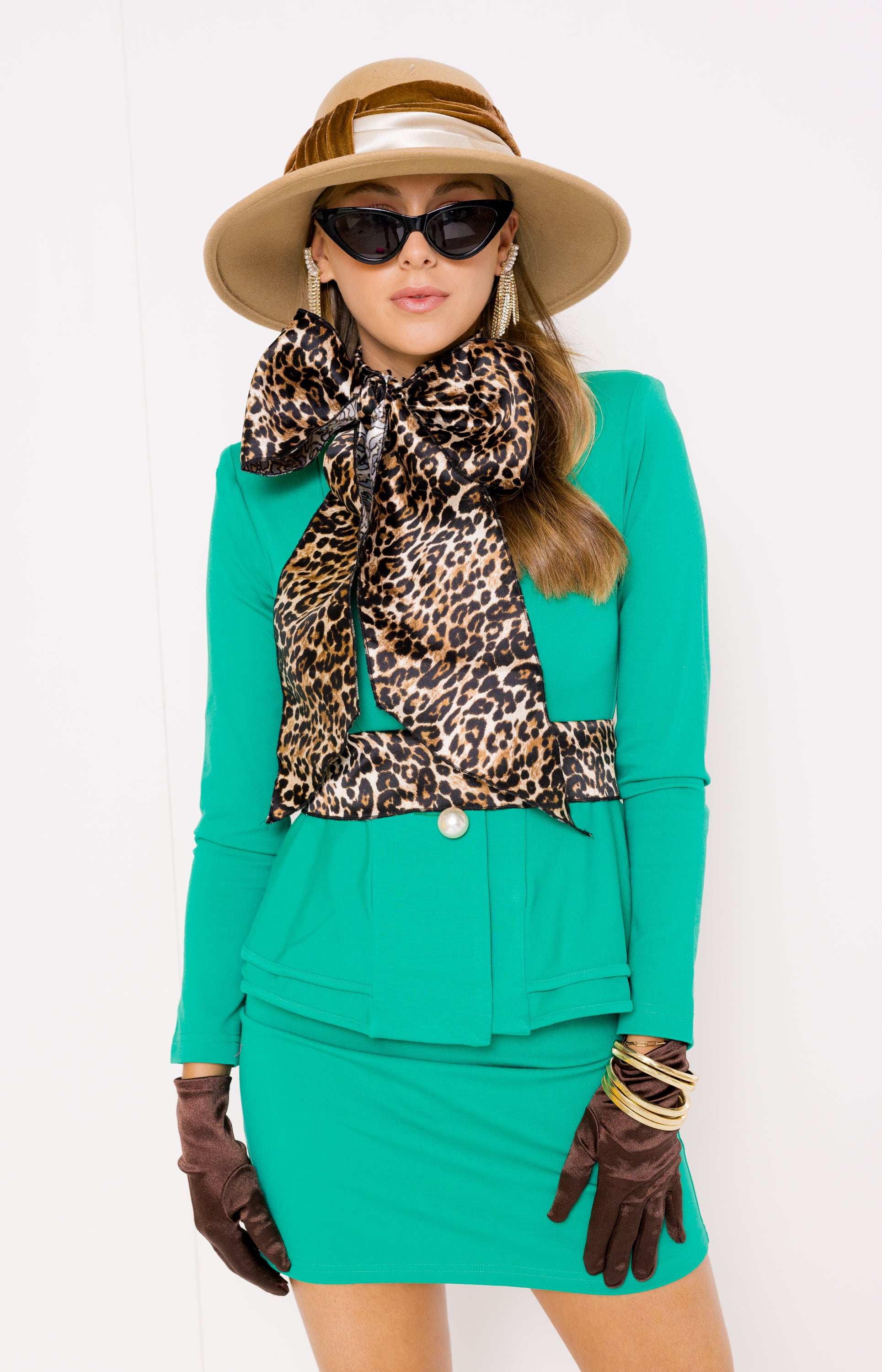 Posh Attitude Suit Jacket, GREEN