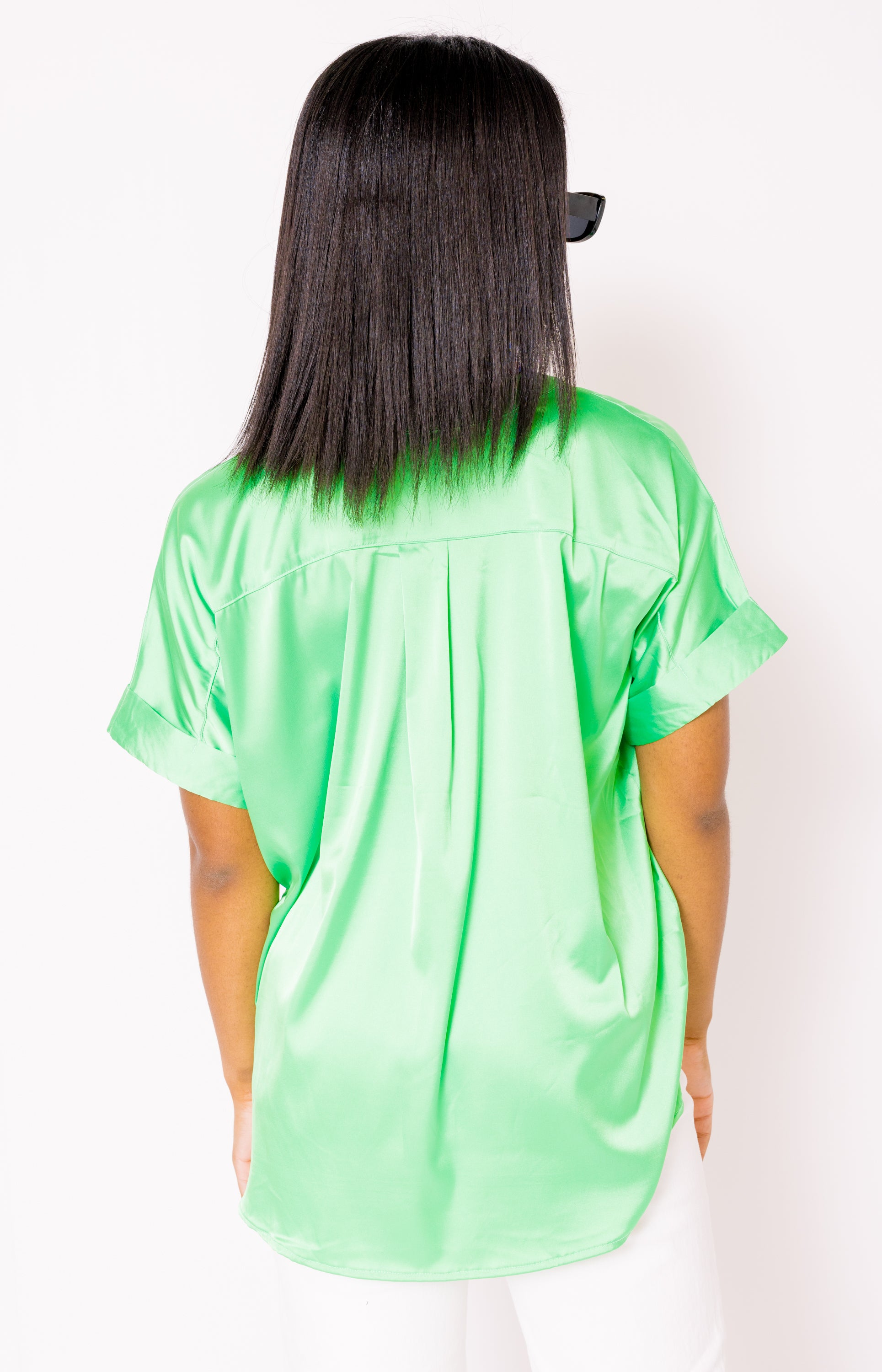 Vibrant Styles Shift Tee, LIME