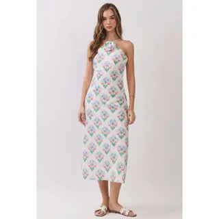 Pink Palms Dress