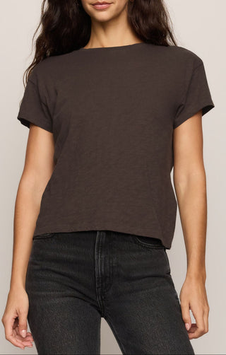 Z SUPPLY: Modern Slub Tee, COCOA BEAN