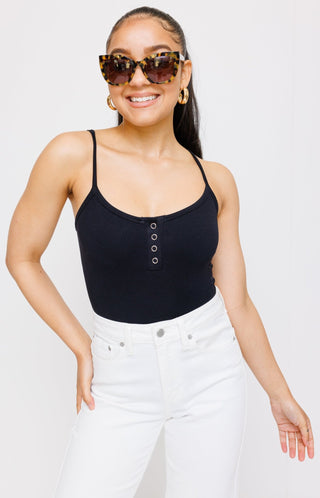 Into You Bodysuit, BLACK - HerringStones