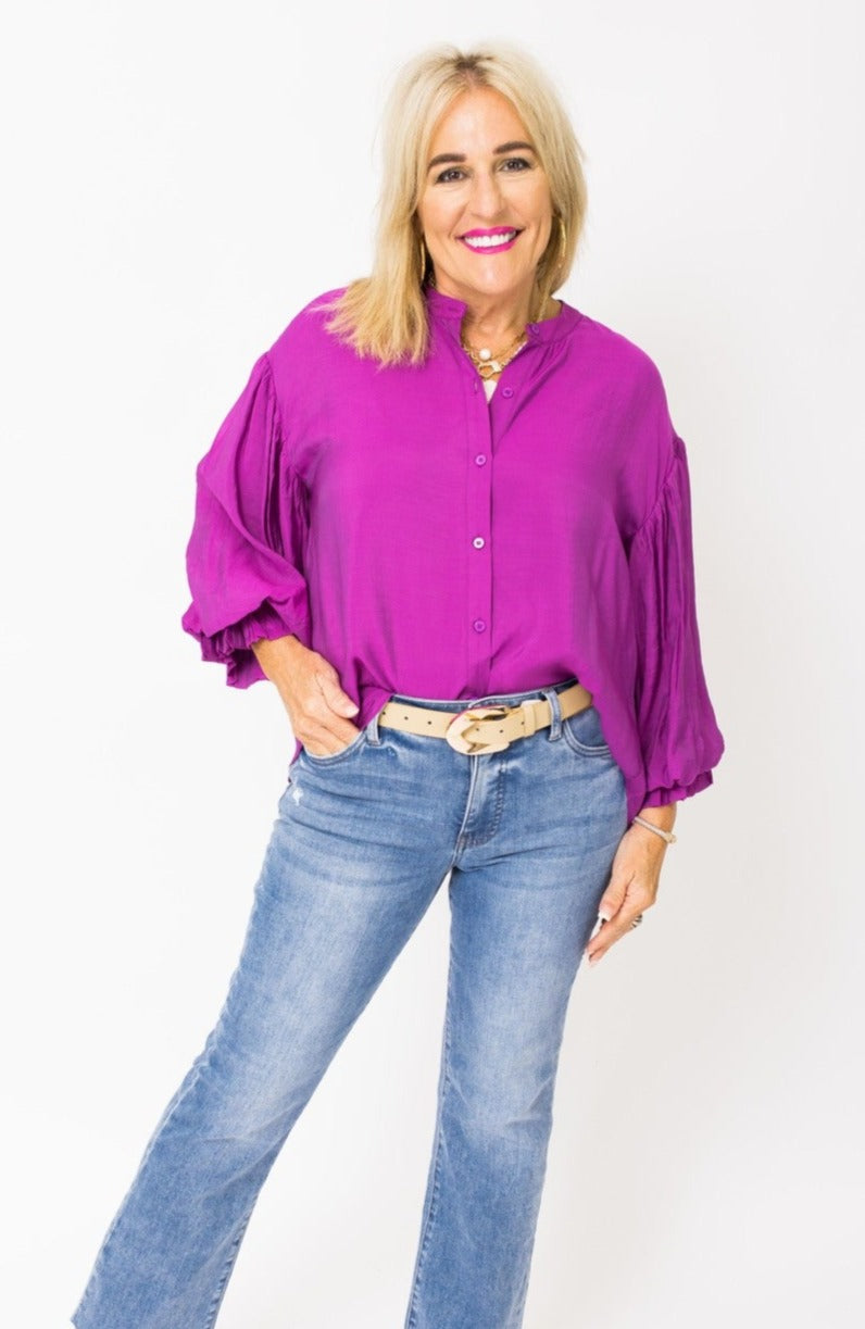 Sweet Downtime Top, PURPLE