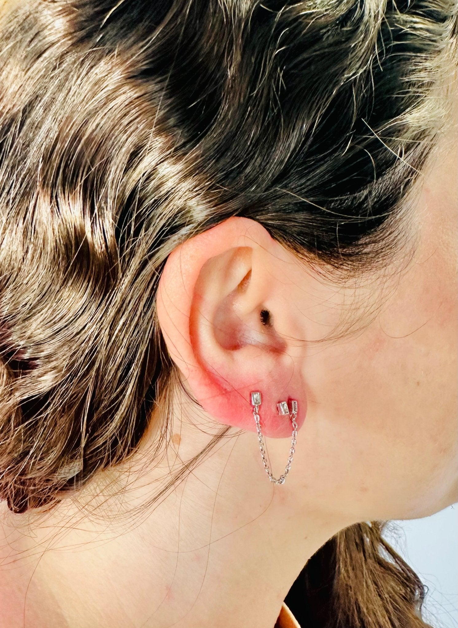Next Level Earring, SILVER - HerringStones