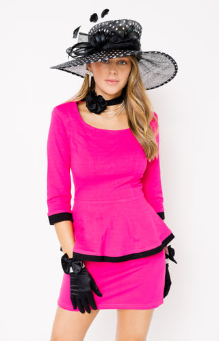 Opulent Blouse Jacket, HOT PINK