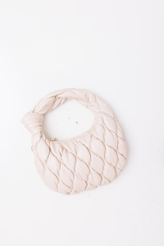 Claudia Shoulder Bag, OATMILK