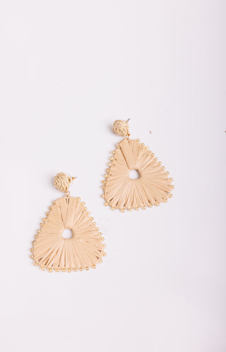 Playa De Amor Earrings, NATURAL