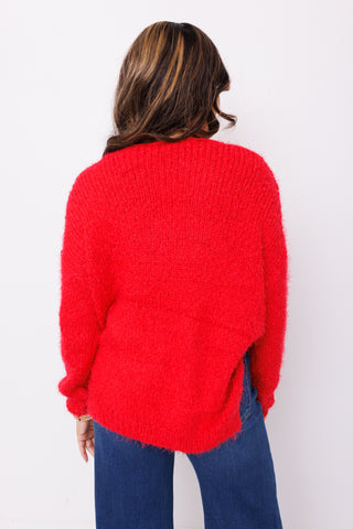 Something Nice Sweater, RED