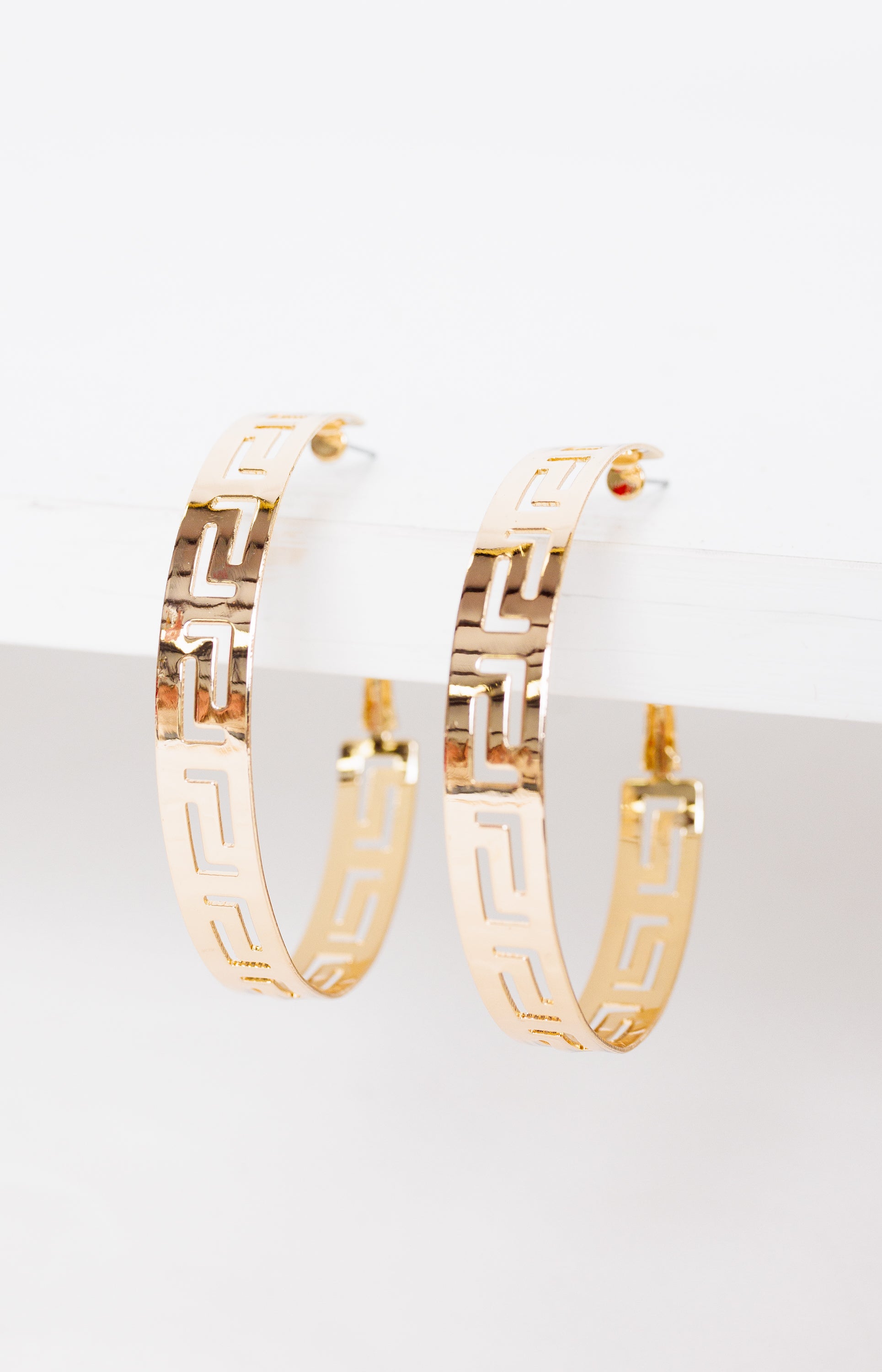 Dazzling Detail Hoops, GOLD