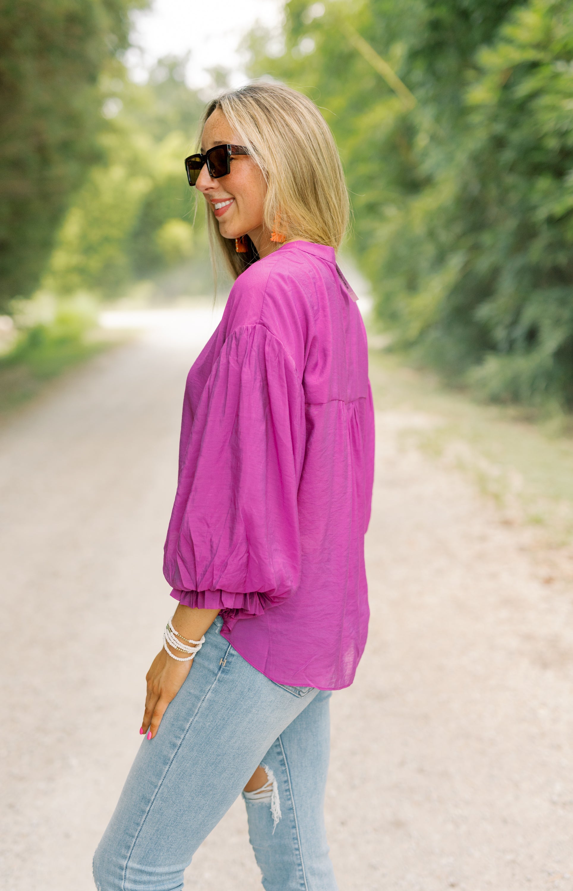 Sweet Downtime Top, PURPLE