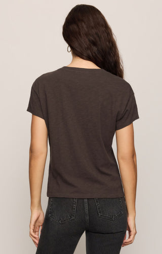 Z SUPPLY: Modern Slub Tee, COCOA BEAN