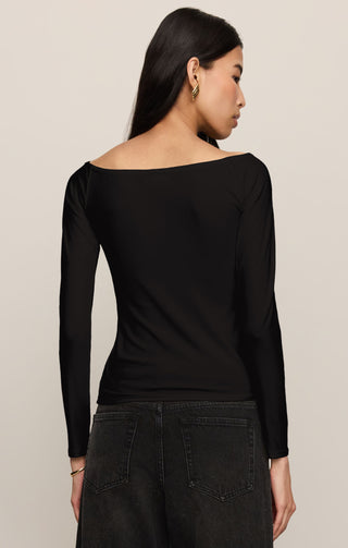 Z SUPPLY: Sabrina Top, BLACK