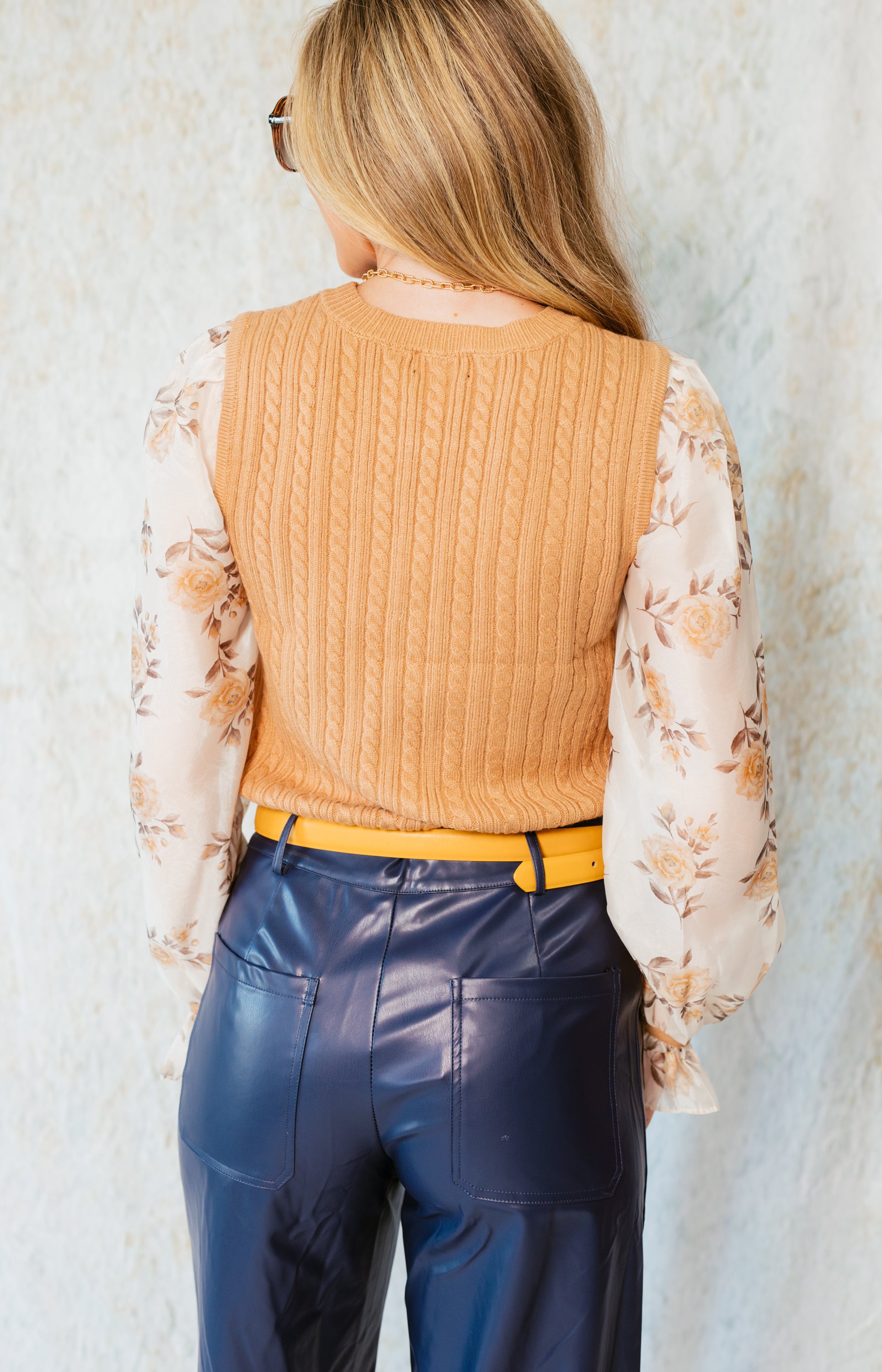Touch of Whimsy Sweater, CAMEL