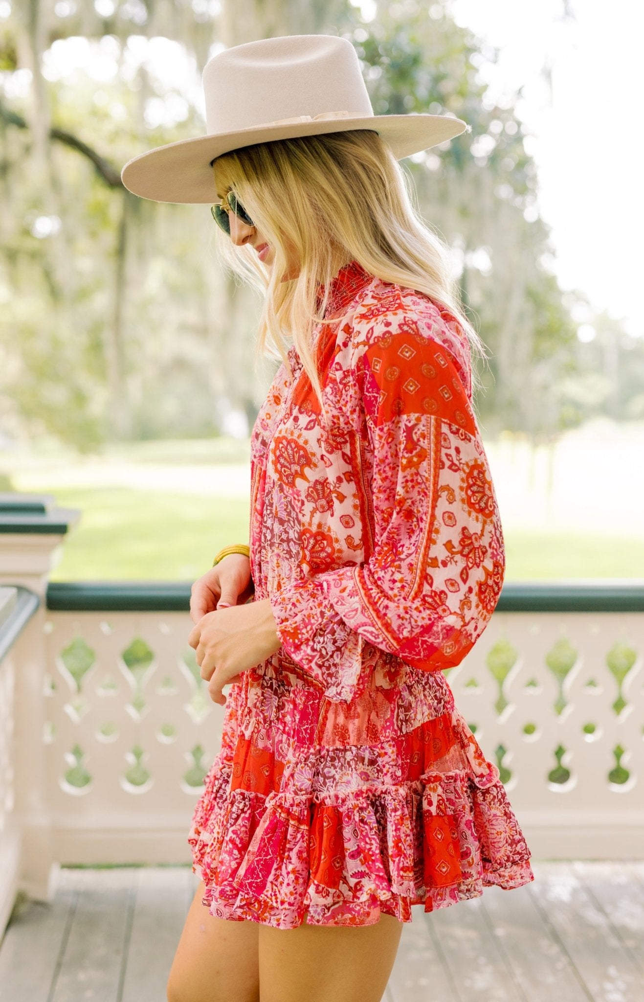 Blooming Style Mini Dress, PINK MULTI Dresses Under $100 - 26