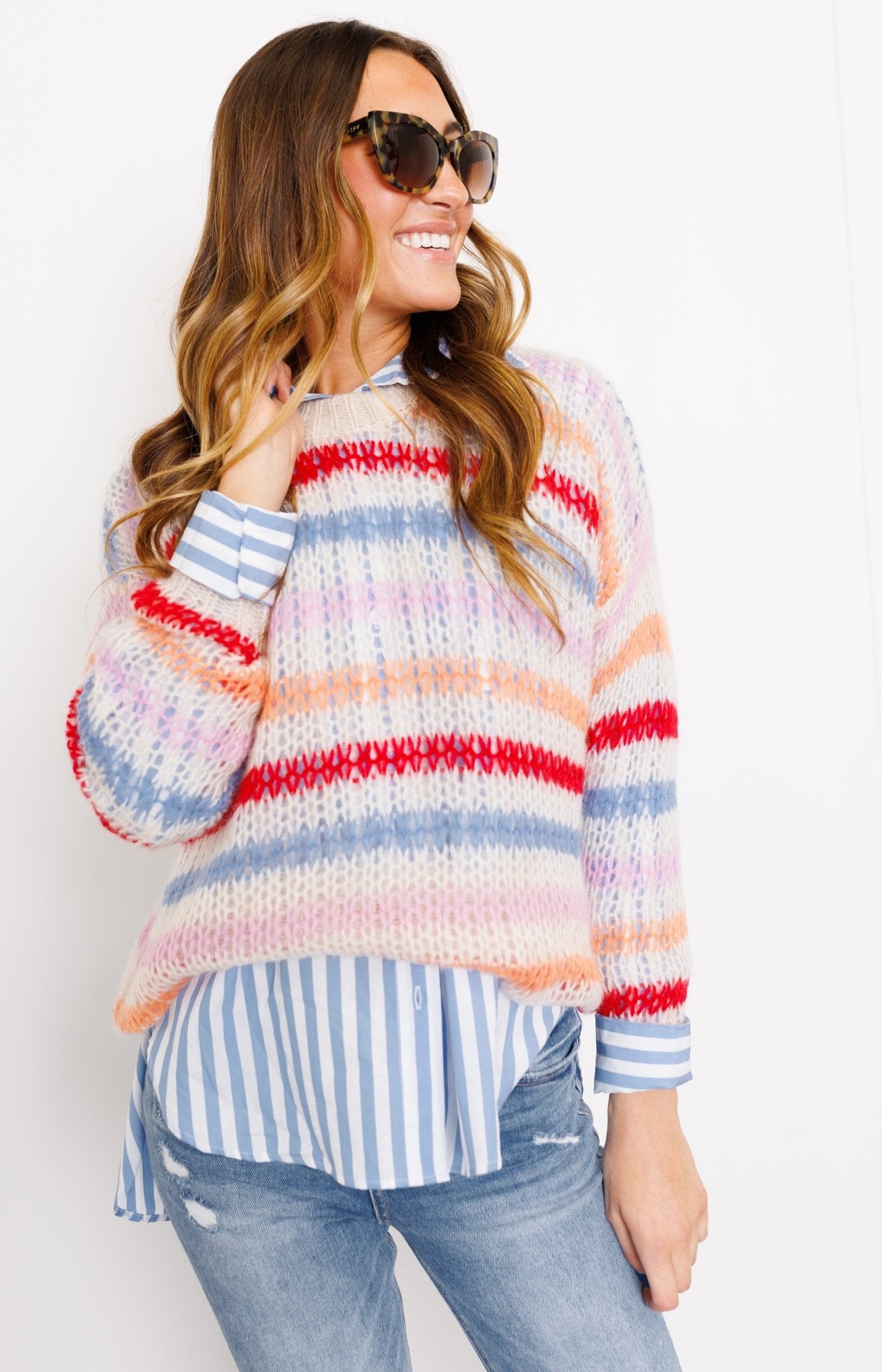 Cozier Than Most Sweater, NATURAL MULTI Sweaters Under $100 - 18L
