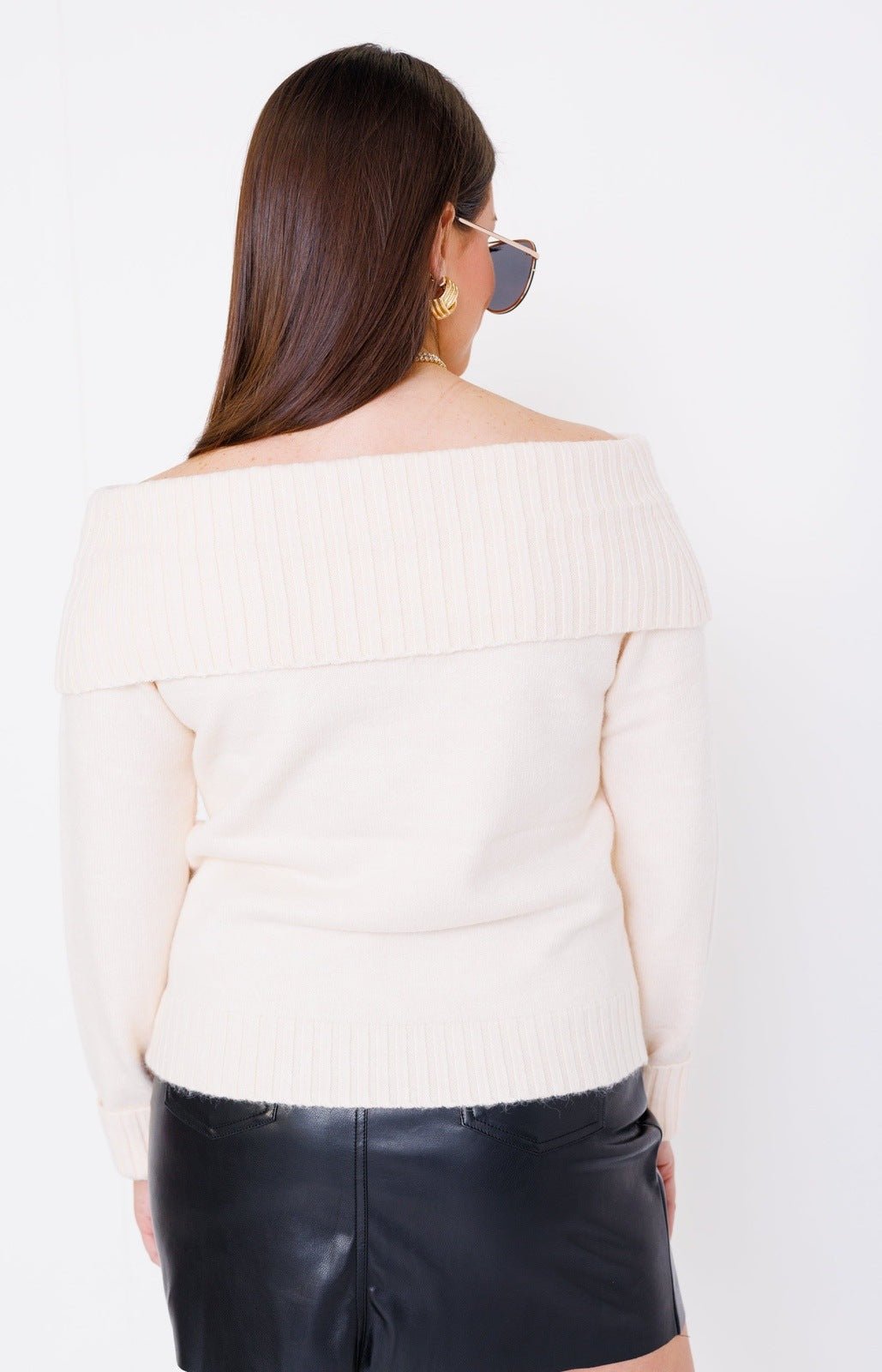 Cozy Caroler Sweater Top, CREAM Sweaters Under $100 - 18L