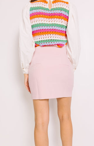 Endless Rose: Emmy Skirt, PINK Homecoming Skirts- 34S