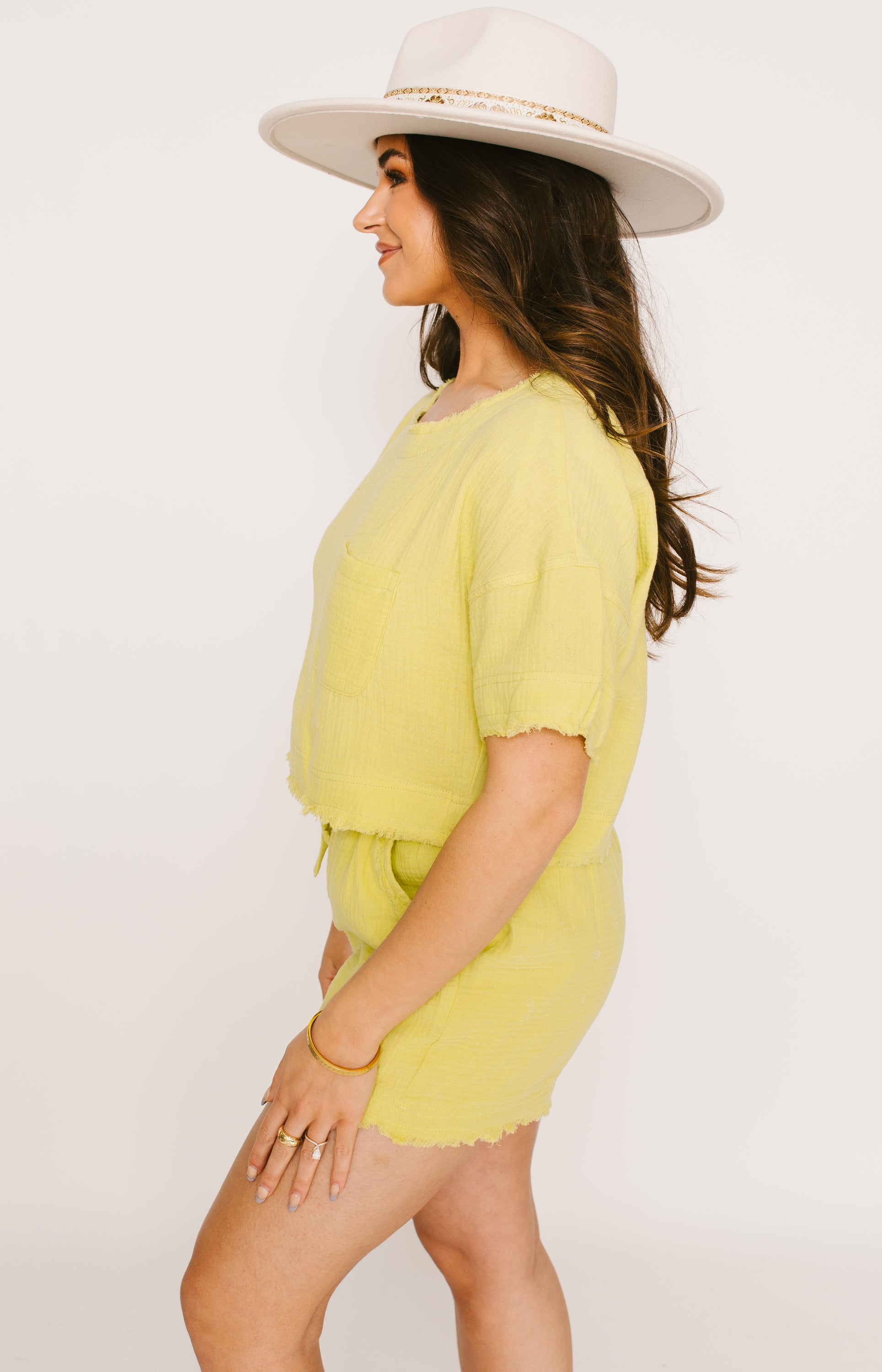 Step Up Linen Top