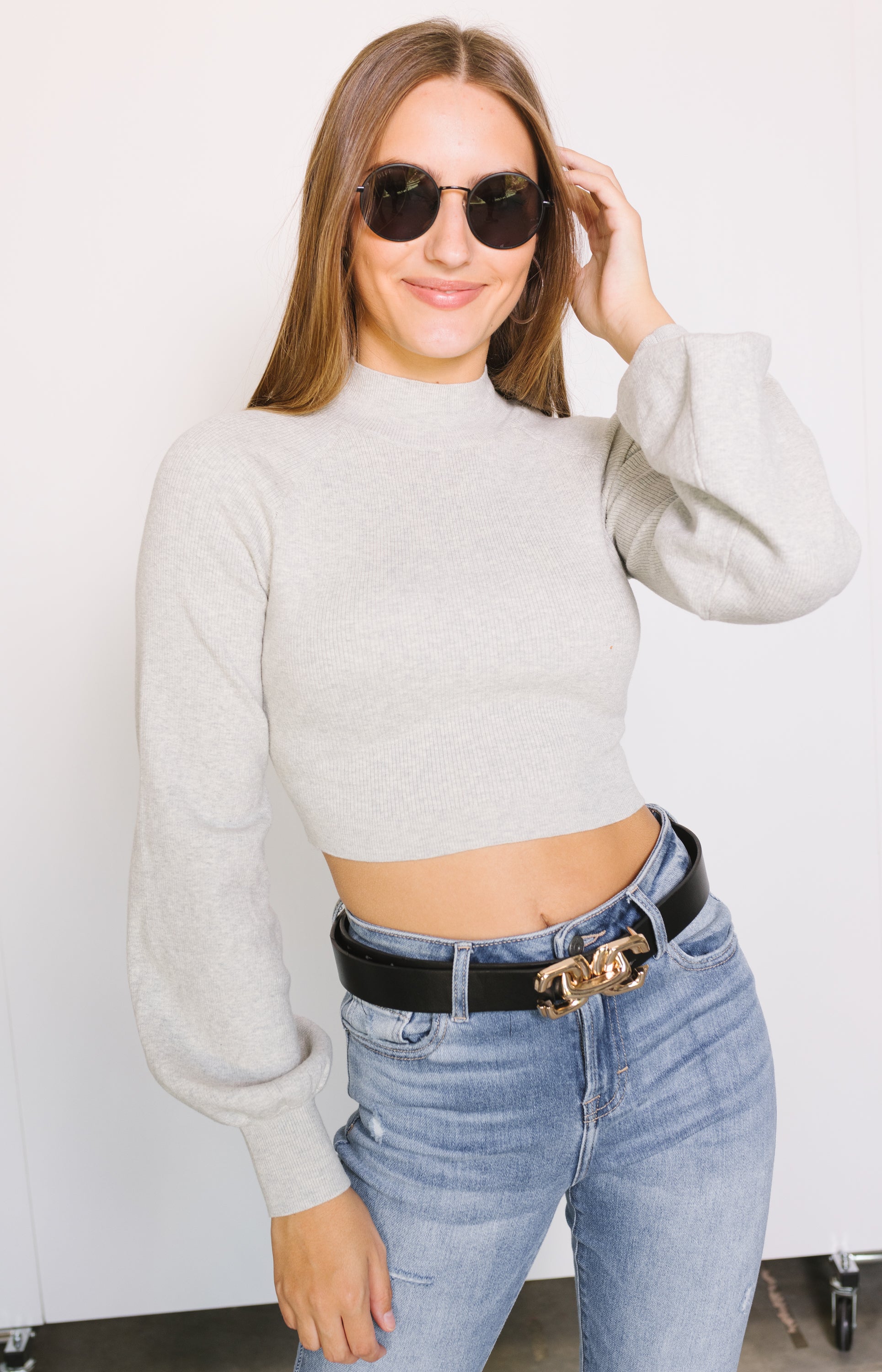 Rock With You Cropped Sweater